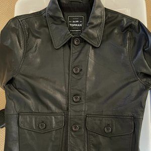 Topman Leather Jacket